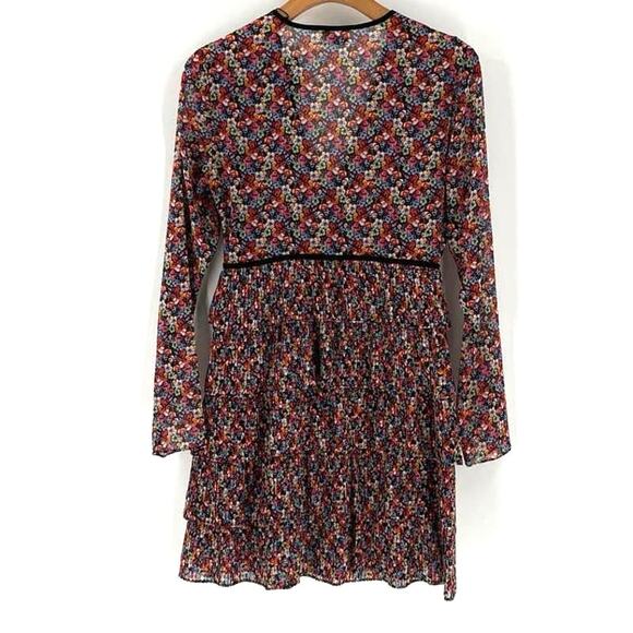 The Kooples Short Multicolor Pleated Dress 0 - Picture 3 of 10